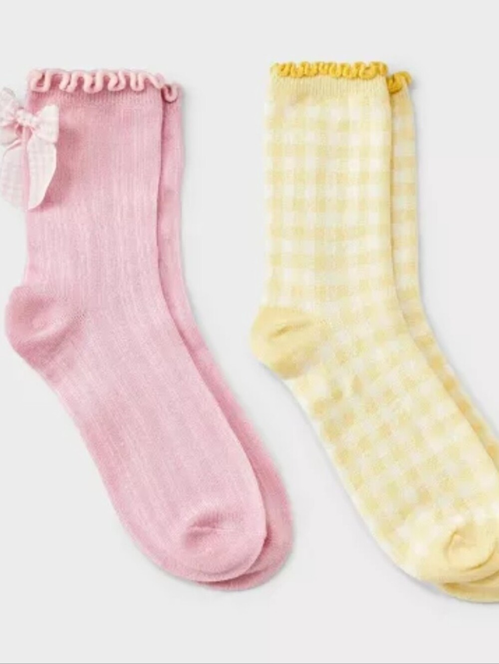 Auden Striped Crew Socks 2pk - Picture 2 of 11